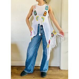 Oceanus Bohemian Crochet Chal